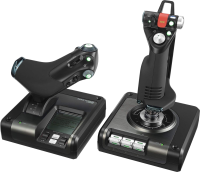 Logitech G Saitek Flight Control System X52 Pro Black