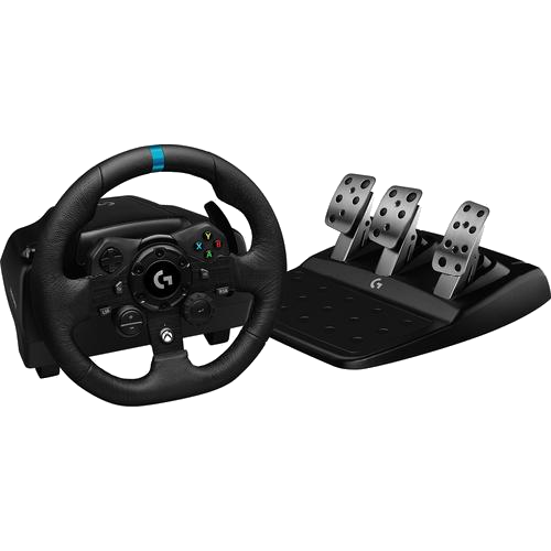 Logitech Steering Wheel + Paddels G G923 USB Xbox 360 Black