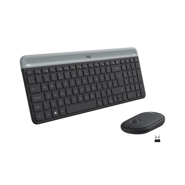 Logitech Wireless Keyboard MK470 RF QWERTY US International Grafiet