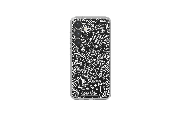 Samsung Galaxy S24 Keith Haring Mono Plate Black