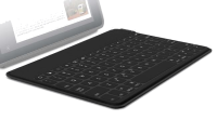Logitech Wireless Keyboard Keys-To-Go Ultra-Portable for iPad UK/US QWERTY Black