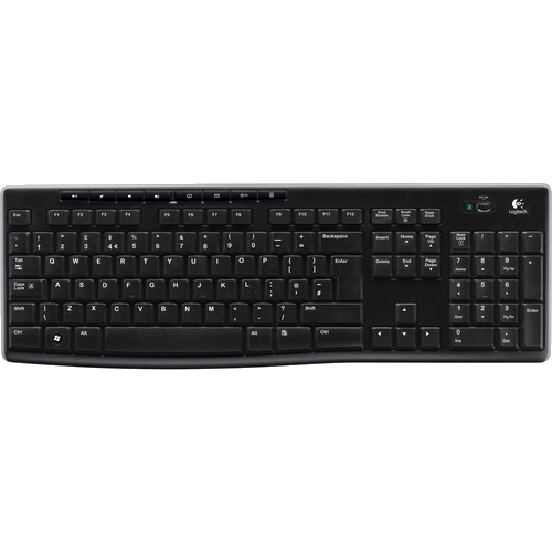 Logitech Wireless Keyboard K270 Azerty Black