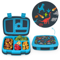 Bentgo Lunchbox Kids Leakproof Prints Dinosaur Bentgo Lunchbox Kids Leakproof Prints Dinosaur