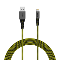 SoSkild Charging Cable Ultimate USB-A to Lightning 1.5m Black/Yellow