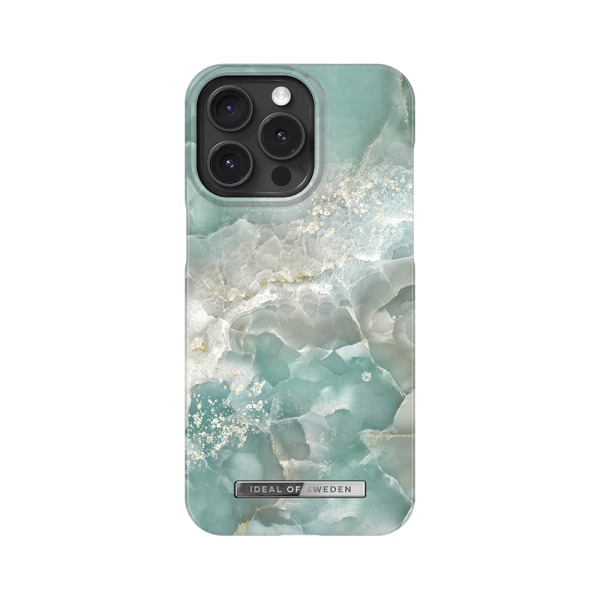 iDeal of Sweden iPhone 15 Pro Fashion Back Case Azura Marble