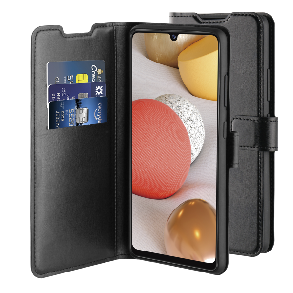 BeHello Samsung Galaxy A42 Gel Wallet Case Black
