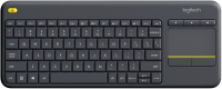 Logitech Wireless Keyboard Touch K400 Plus 2.4Ghz US QWERTY Dark