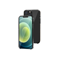 BeHello iPhone 13 Pro Eco-friendly Crystal Case Transparent-Grey Edges
