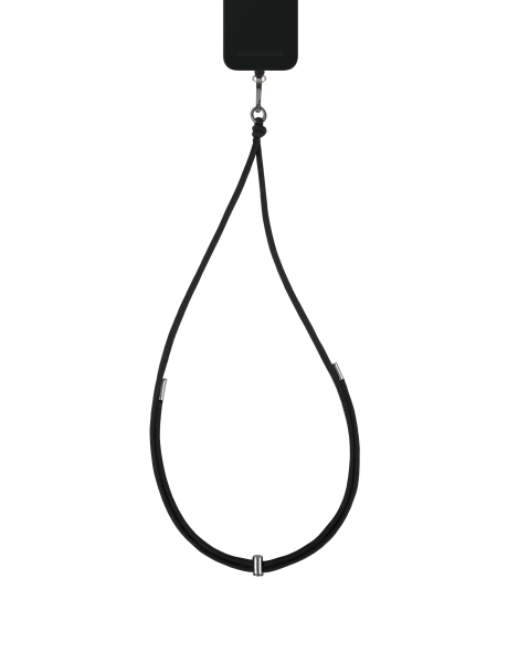 iDeal of Sweden Universal Cord Phone Strap Coal Black