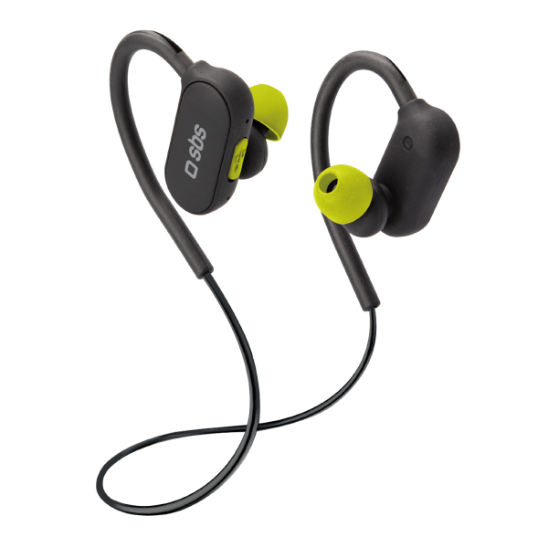 SBS Wireless In-Ear Sports Headphones Black