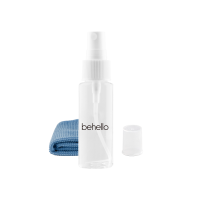 BeHello Screen Cleaner Cleaning Kit Spray and Cloth 35ml Blue