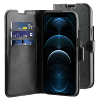 BeHello iPhone 13 Pro Gel Wallet Case Black