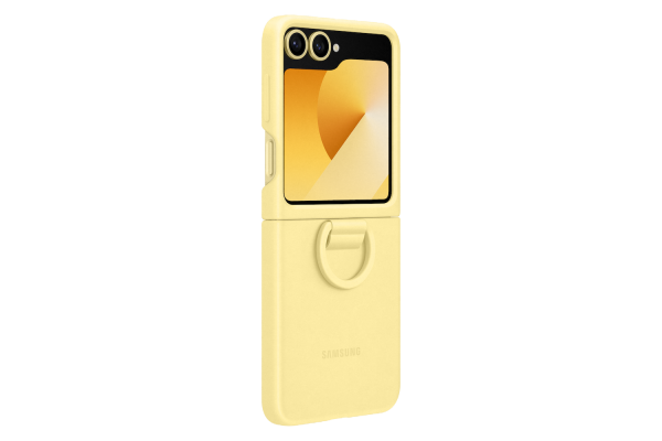 Samsung Galaxy Flip6 Silicon Case Yellow