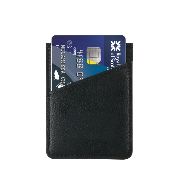 BeHello Adhesive Card Holder Black