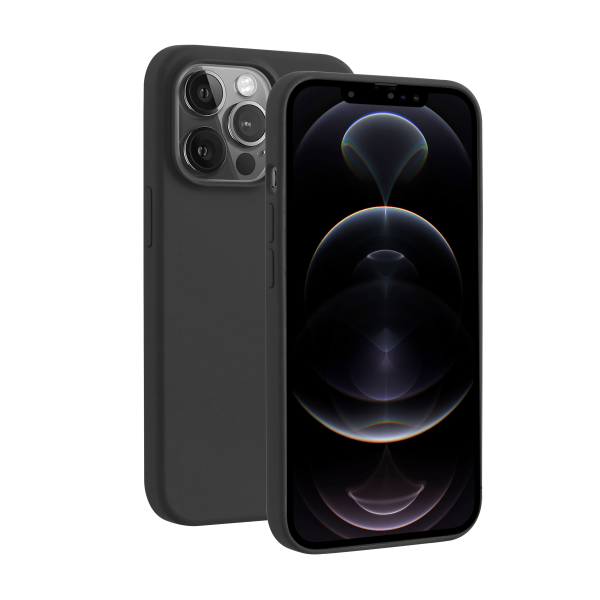 BeHello iPhone 13 Pro Liquid Silicone Case Black
