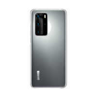 Huawei P40 Pro Silicone Cover Case Transparent