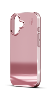 iDeal of Sweden iPhone 16 Clear Case Mid Magsafe Mirror Rose Pink