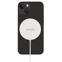BeHello Wireless Charger 15W Magnetic Ring White