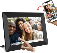 BeHello Digitial Photo Frame 16GB with Frameo App Black