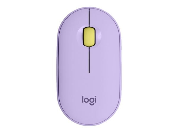 Logitech Wireless Mosue Pebble M350 Lavender Lemonade
