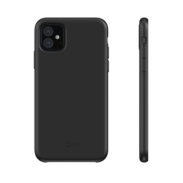 BeHello iPhone 11 Liquid Silicone Case Black
