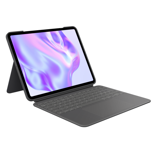 Logitech iPad Pro 11Inch (M4) 2024 Combo Touch Keyboard Case UK Graphite