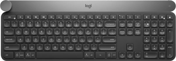 Logitech Wireless Keyboard Craft Advanced with Creative Input Dial US QWERTY Black