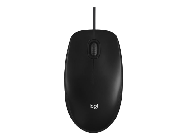 Logitech Mouse M100 BLACK USB EMEA-808 AKOYA HANGTAB BOX M100