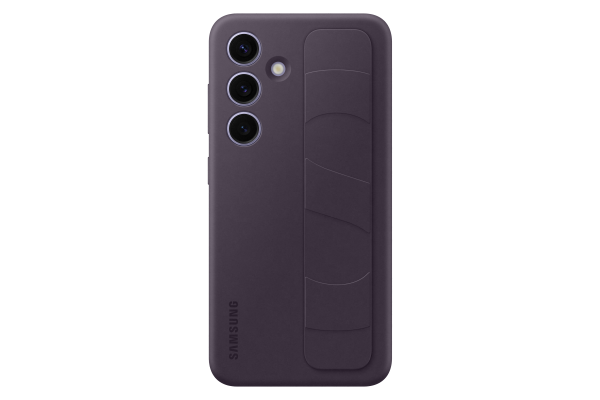Samsung Galaxy S24 Silicon Grip Case Dark Violet