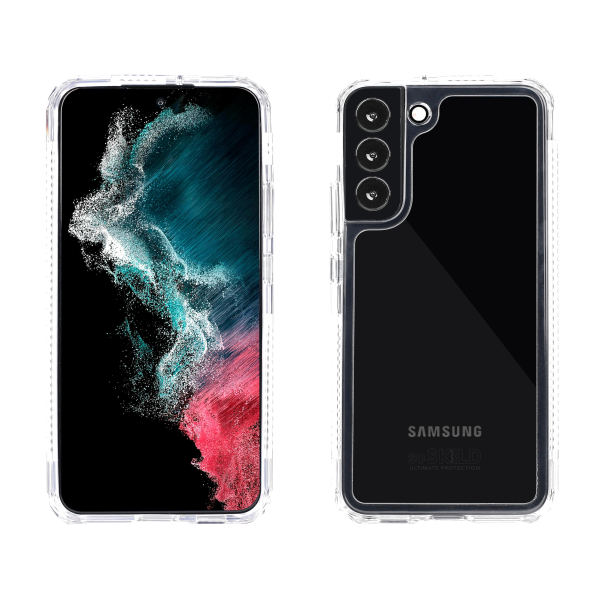 SoSkild Samsung Galaxy S22+ Defend 2.0 Heavy Impact Case Transparent