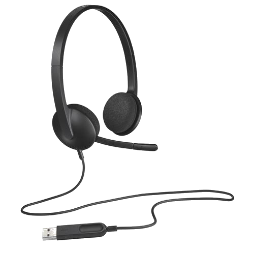 Logitech Headset H340 Headband Black