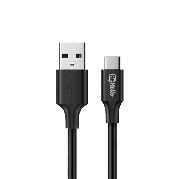 BeHello Charging Cable USB-A to USB-C 1m Black