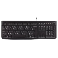 Logitech Keyboard K120 USB AZERTY Belgium Black