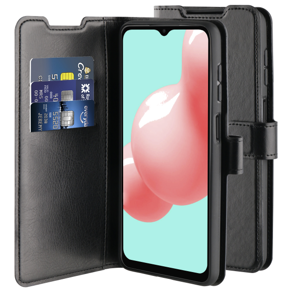 BeHello Samsung Galaxy A32 Gel Wallet Case Black