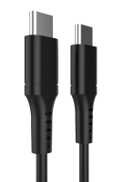 BeHello Charging Cable USB-C to USB-C GRS 1m Black