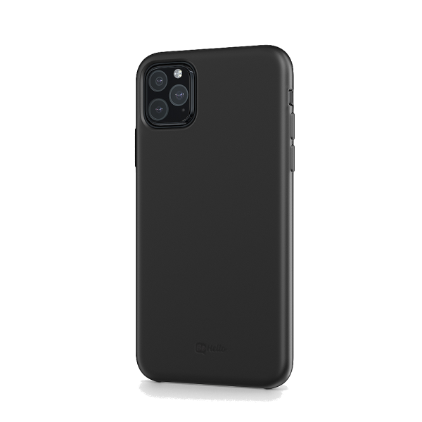 BeHello iPhone 11 Pro Max Liquid Silicone Case Black