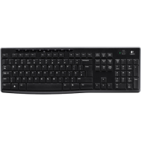 Logitech Wireless Keyboard K270 Azerty Black
