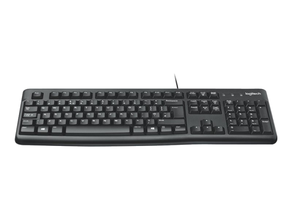 Logitech Keyboard Wired K120 US Black