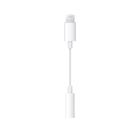 Apple Adapter Lightning to 3.5mm Headphone Jack White