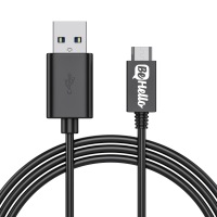 BeHello Charging Cable Micro USB 3m Black