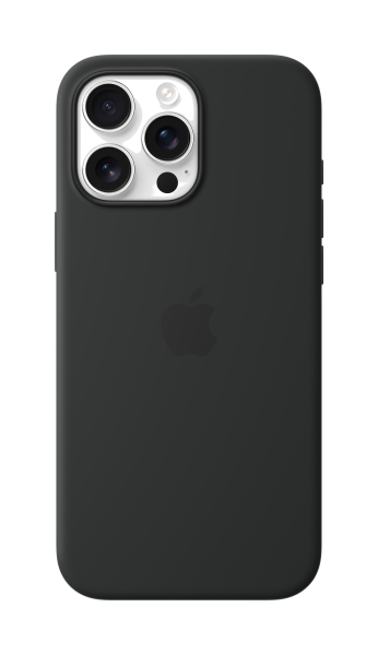 Apple iPhone 16 Pro Max Silicone Case with MagSafe Black