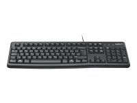 Logitech Keyboard Wired K120 US Black