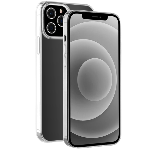 BeHello iPhone 12 Pro Max ThinGel Case Transparent