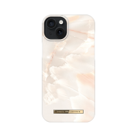 iDeal of Sweden iPhone 15 Fashion Back Case Rose Pearl Marble