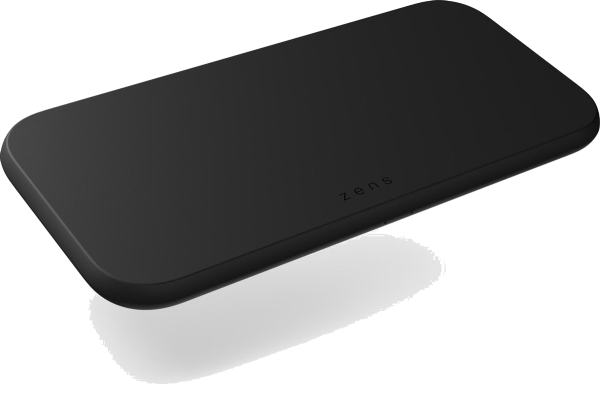 Zens Wireless Charger Dual Fast 2 x 10W Slim Black