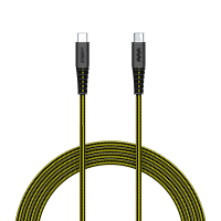 SoSkild Charging Cable Ultimate USB-C to USB-C 1.5m Black/Yellow