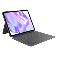 Logitech iPad Pro 13Inch (M4) Combo Touch Keyboard Case UK Graphite