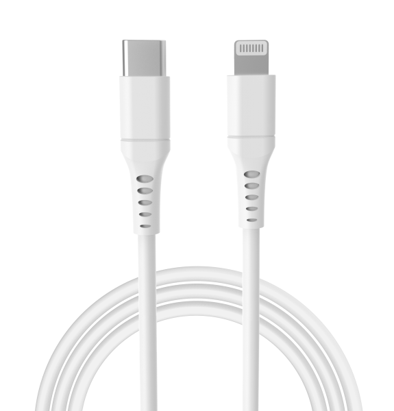 BeHello Charging Cable USB-C to Lightning GRS 1m White