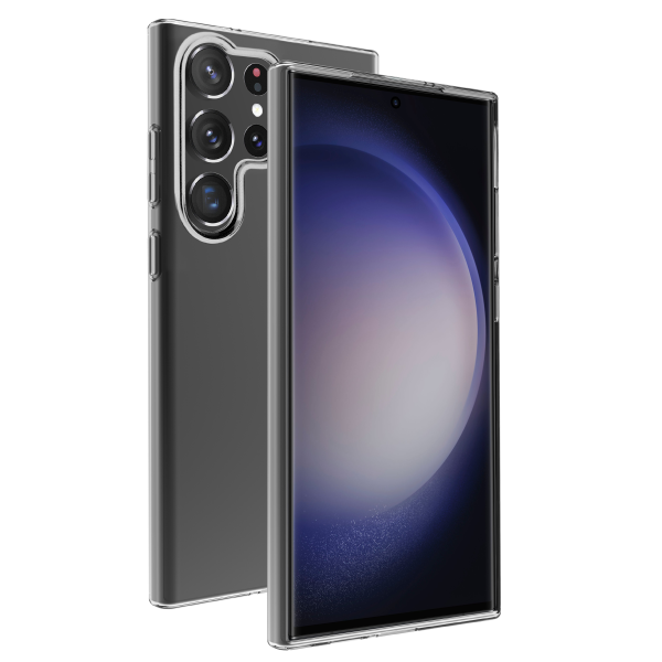 BeHello Samsung Galaxy S23 Ultra ThinGel Case Transparent