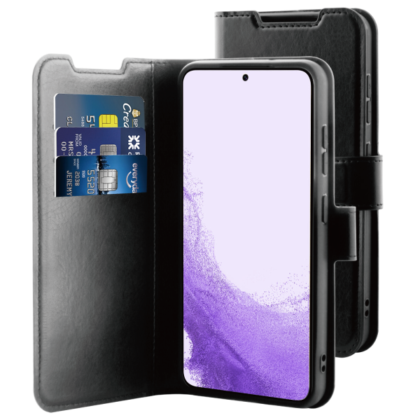 BeHello Samsung Galaxy S24+ Gel Wallet Case Black